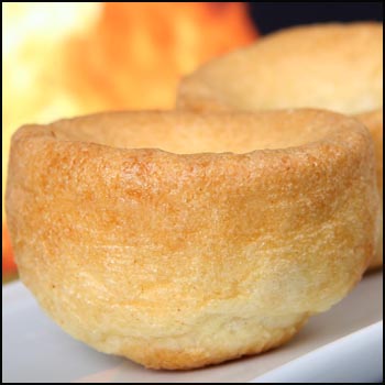 Yorkshire Puddings With Apple Cider Vinegar